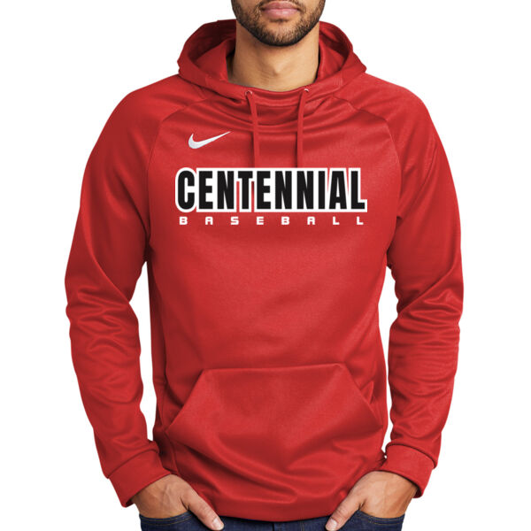 Nike ADULT Therma-FIT Pullover Fleece Hoodie - Applique Logo ** Add Name for $5! ** Thumbnail