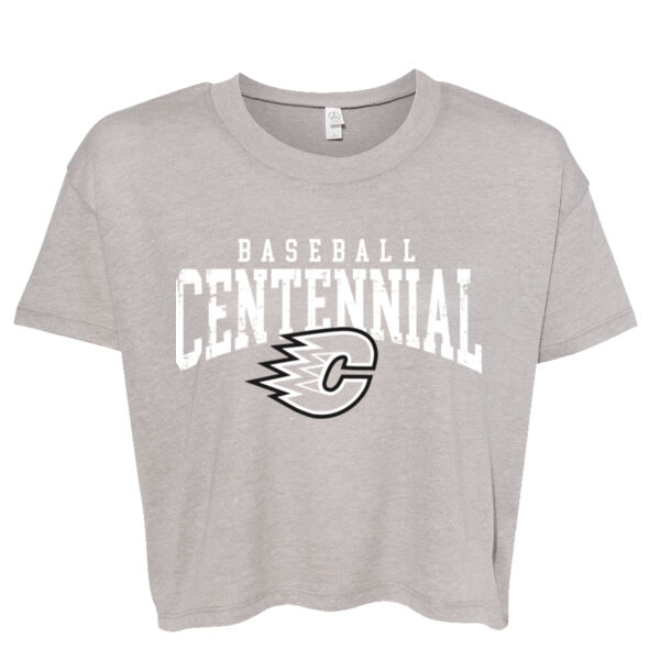 Alternative - Women's Vintage Jersey Headliner Crop Tee - Printed Logo Thumbnail