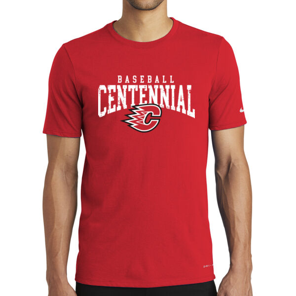 Nike  Dri-FIT Cotton/Poly Tee - Printed Logo Thumbnail