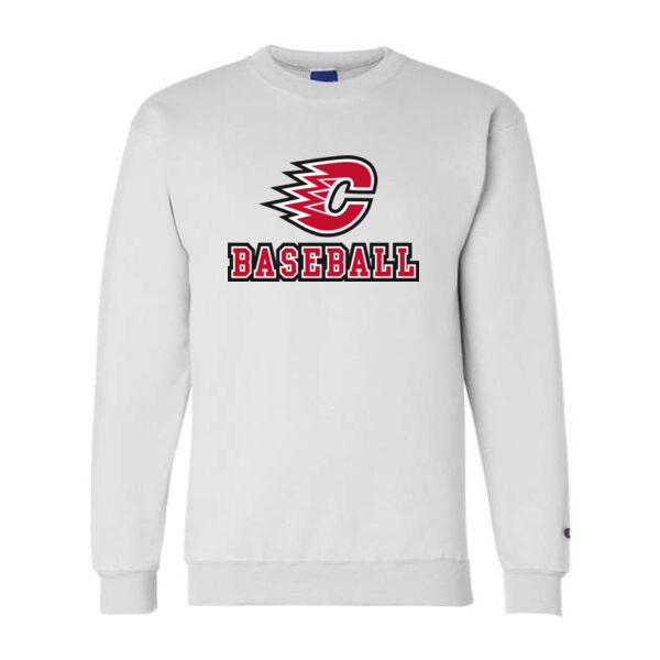 Champion - Power Blend Crewneck Sweatshirt - Applique Logo Thumbnail