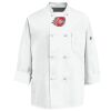 Eight Knot Button Chef Coat with Thermometer Pocket Thumbnail