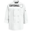 Eight Knot Button Chef Coat with Thermometer Pocket Thumbnail