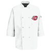 Button Chef Coat with Thermometer Pocket Thumbnail