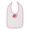 Infant Contrast Trim Premium Jersey Bib Thumbnail