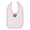 Infant Contrast Trim Premium Jersey Bib Thumbnail