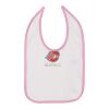 Infant Contrast Trim Premium Jersey Bib Thumbnail
