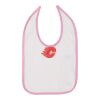 Infant Contrast Trim Premium Jersey Bib Thumbnail