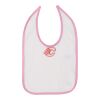 Infant Contrast Trim Premium Jersey Bib Thumbnail