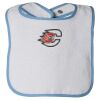 Infant Contrast Trim Terry Bib Thumbnail
