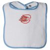 Infant Contrast Trim Terry Bib Thumbnail