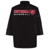 Ten Pearl Button Black Chef Coat Thumbnail