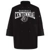 Ten Pearl Button Black Chef Coat Thumbnail